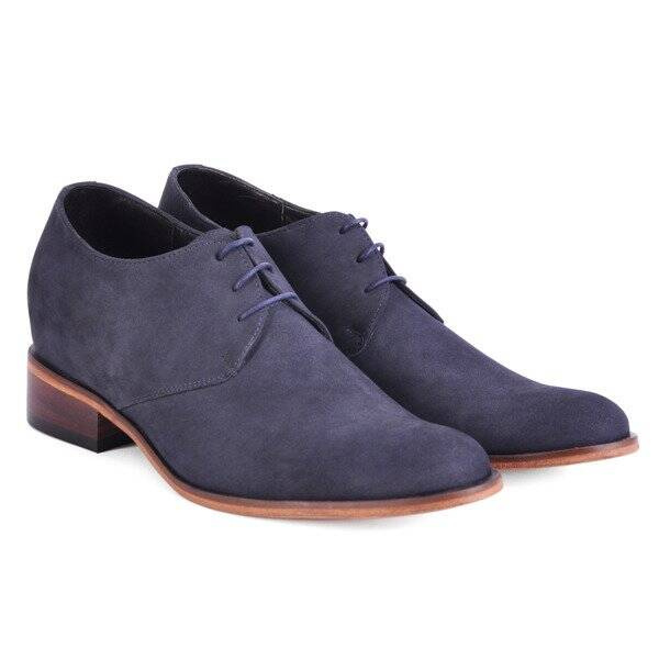 Scarpe rialzate da uomo PESARO su suola in cuoio + 7CM | BETELLI