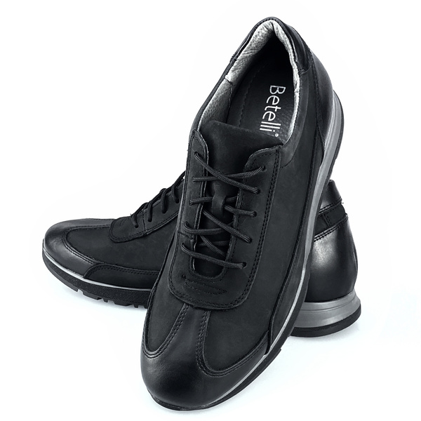 Scarpe rialzanti da uomo LIVORNO + 7 CM | BETELLI