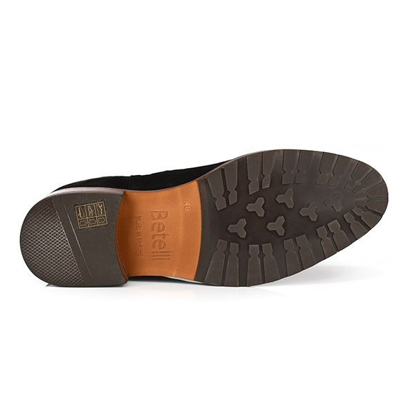 Scarpe rialzate da uomo NERO + 7CM