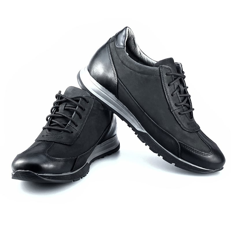 Scarpe rialzanti da uomo LIVORNO + 7 CM 