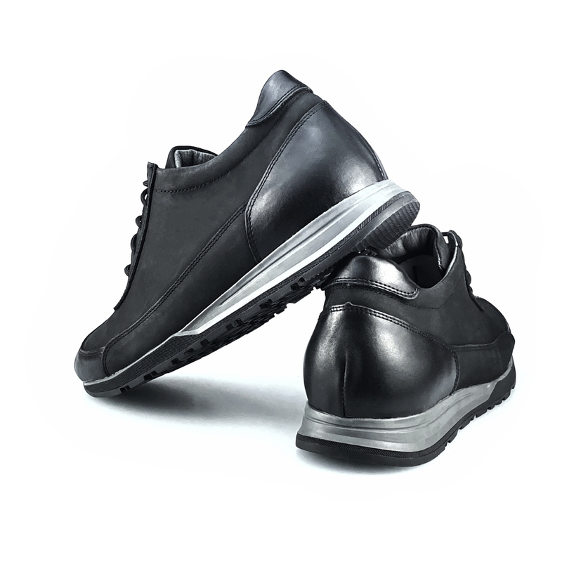 Scarpe rialzanti da uomo LIVORNO + 7 CM 