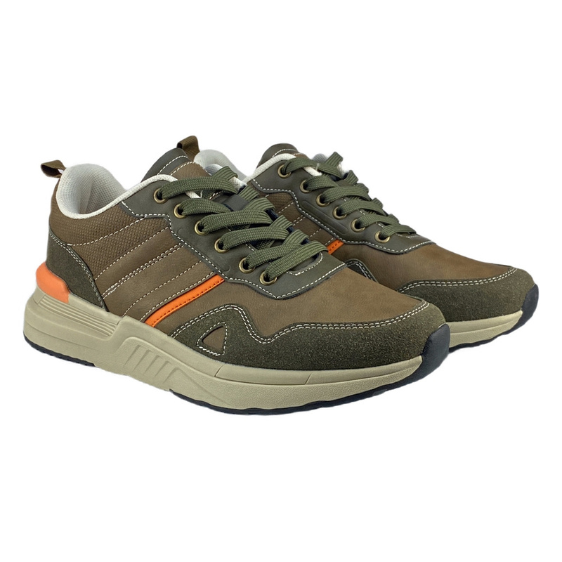 Scarpe rialzate da uomo LEONARDO  + 7 CM 