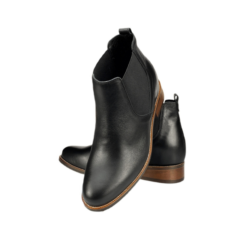 Scarpe rialzate uomo EMPOLI + 7CM 